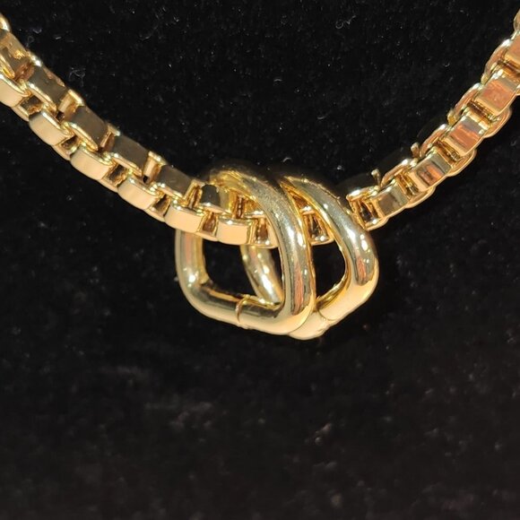 Long Gold Plated Box Chain - Picture 5 of 8